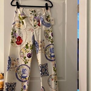 Anthropologie Colette Cropped Pants